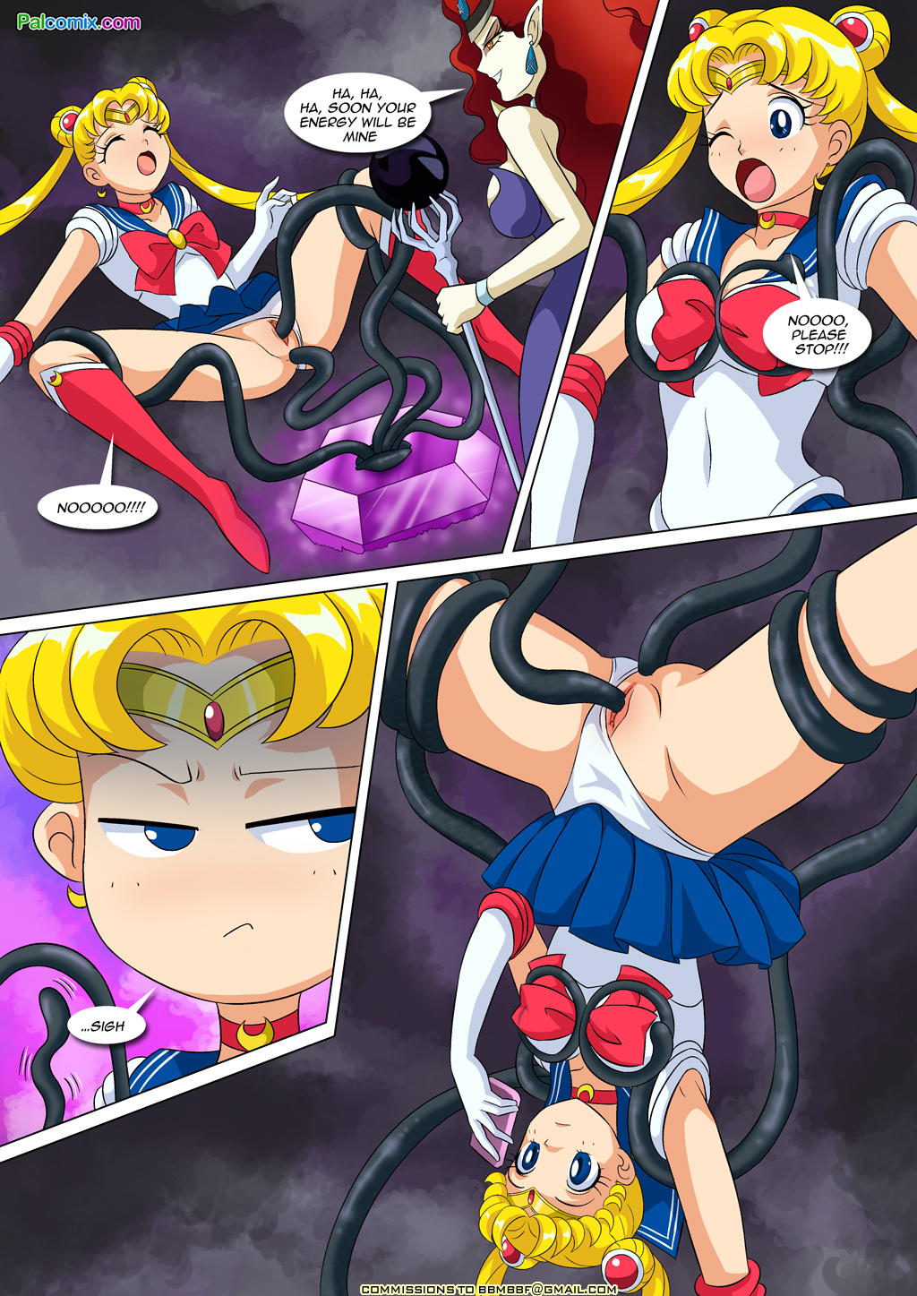 Sailor moon manga hentai фото 26