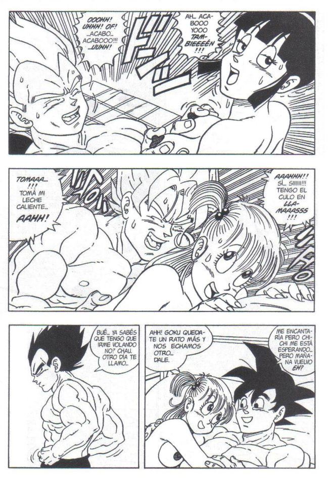 Goku Vegeta Chichi Y Bulma Follando Hentai Online Porn Manga And Doujinshi