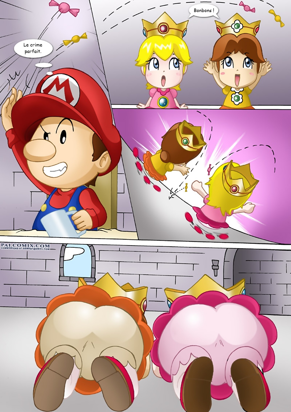 Hentai manga mario фото 117