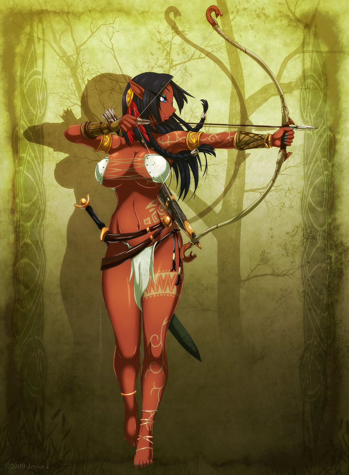 Warrior girl hentai фото 73