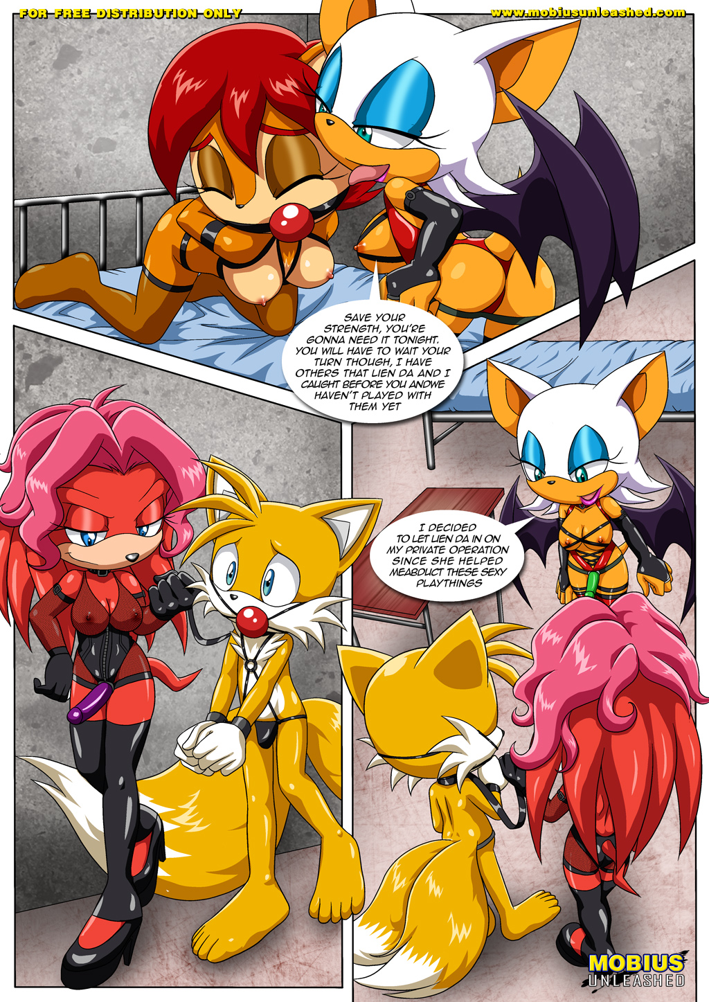 Sonic Femdom Porn - Read [Palcomix] Rouge's Toys 2 (Sonic The Hedgehog) Hentai ...