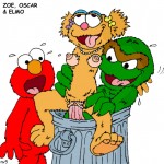 Sesame Street Cookie Monster Oscar the grouch11