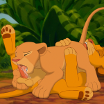 Simba and Nala The Lion King1