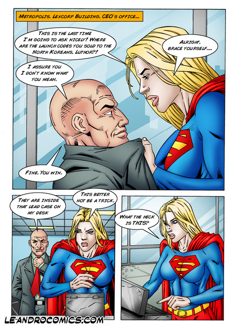 Superman And Supergirl Sexy - Read [Leandro Comics] Supergirl vs. Lex Luthor: The Sexy Interrogation  Session! (Superman Hentai porns - Manga and porncomics xxx