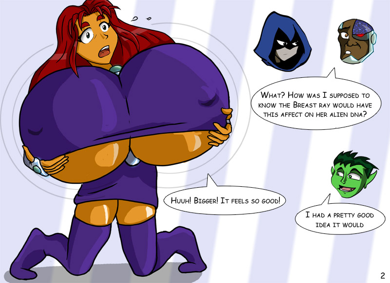 Breast Belly Inflation Hentai - Teen titans raven starfire breast expansion - Nude photos