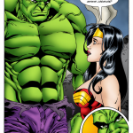 Wonder Woman versus the Incredibly Horny Hulk Marvel vs DC05