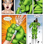 Wonder Woman versus the Incredibly Horny Hulk Marvel vs DC07