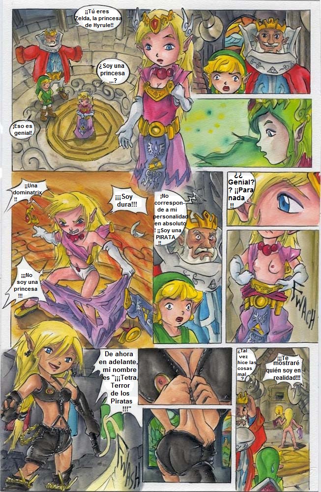 [passage] The Legend Of Zelda The Wind Waker [español] Hentai Online Porn Manga And Doujinshi