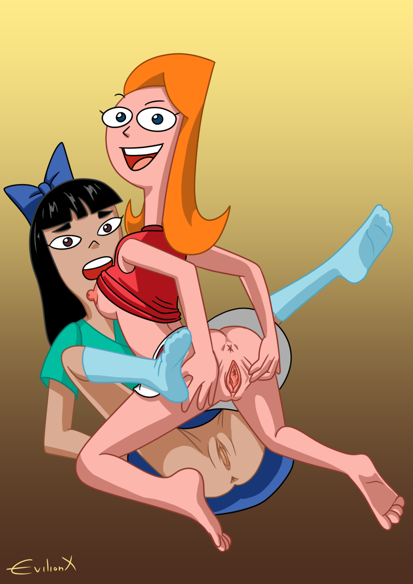 Drawn-Sex Phineas and Ferb.