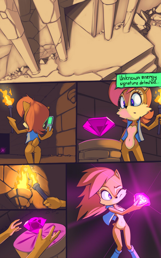 thefuckingdevil Sally Acorn Comic Sonic The Hedgehog0