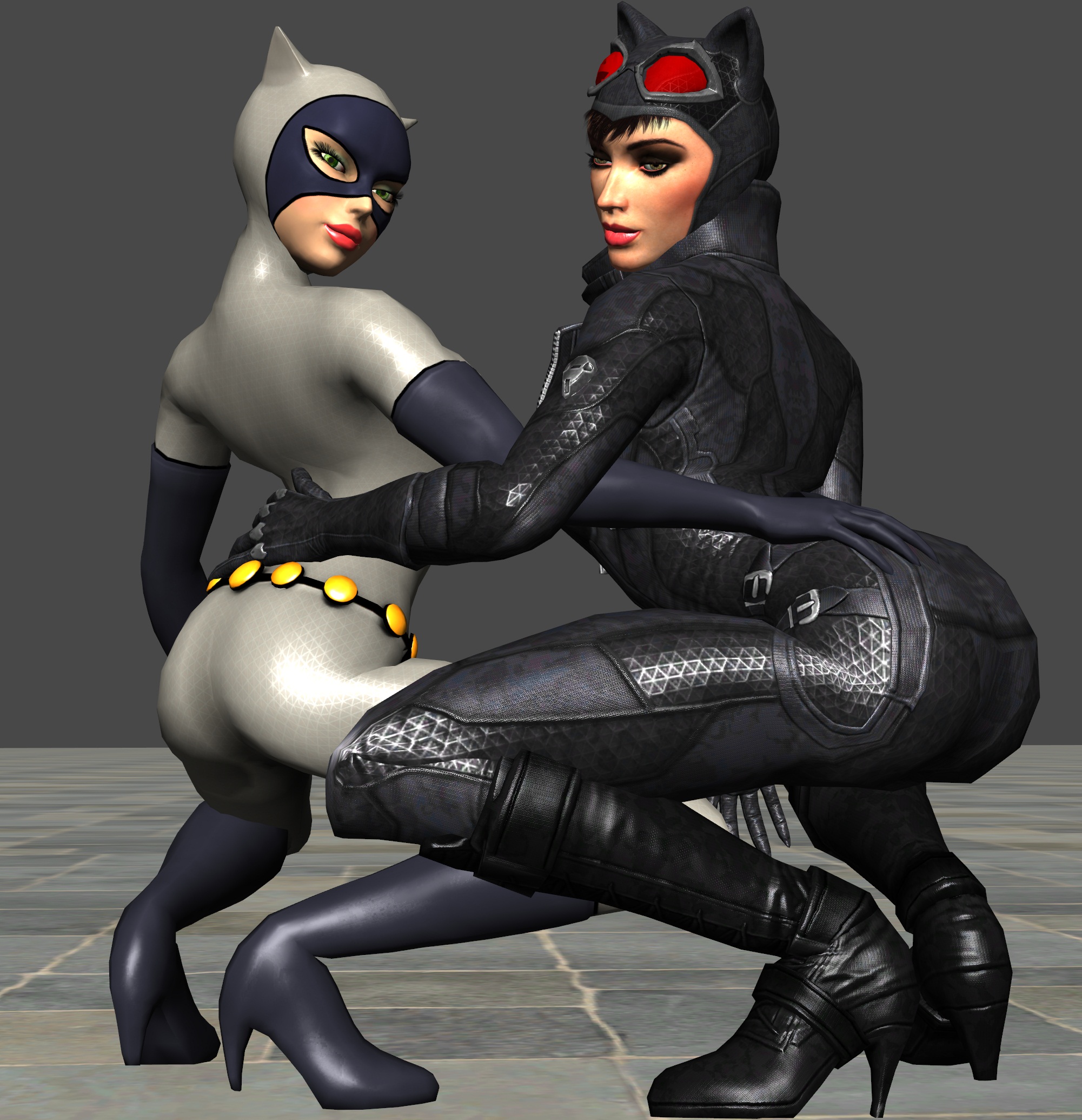 Catwoman ebony femdom