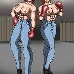 Boxing Bombshells Selene Vs Eva01