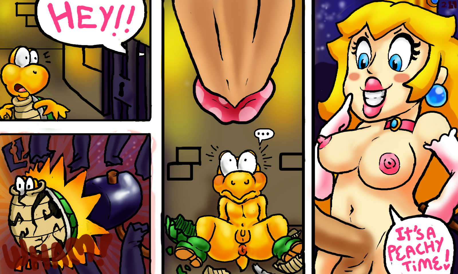 1600px x 960px - Read [LinkLink] 1UP! (Super Mario Bros.) Hentai Porns - Manga And  Porncomics Xxx