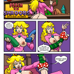 Peach vs the Shroobs Super Mario Bros.0