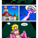 Peach vs the Shroobs Super Mario Bros.1