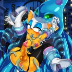 Rouge The Bat Vs Chaos Sonic The Hedgehog3