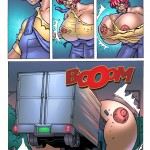 The Cleavage Crusader part 1 Breast Expansion Comic07