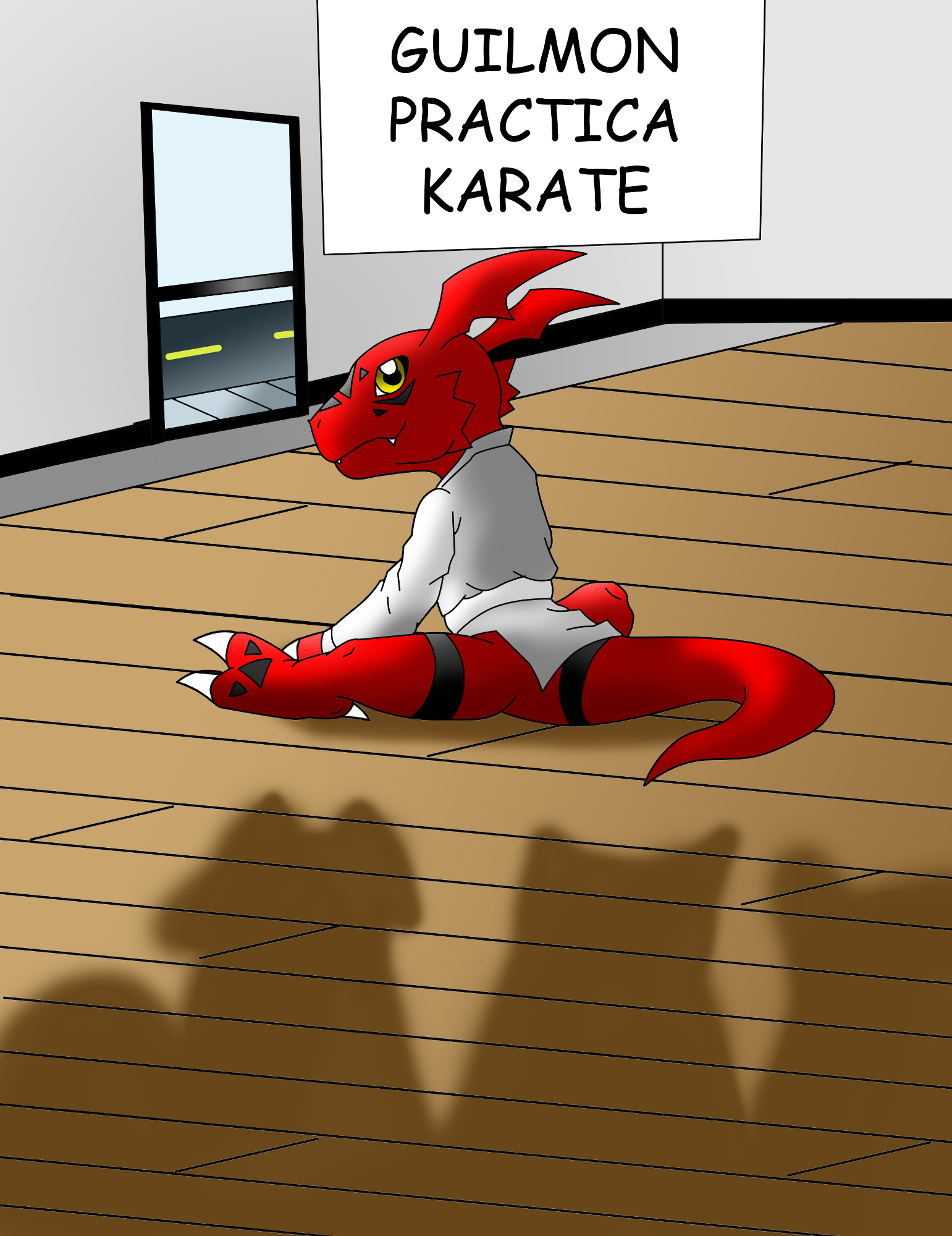 guilmon practica karate eng00