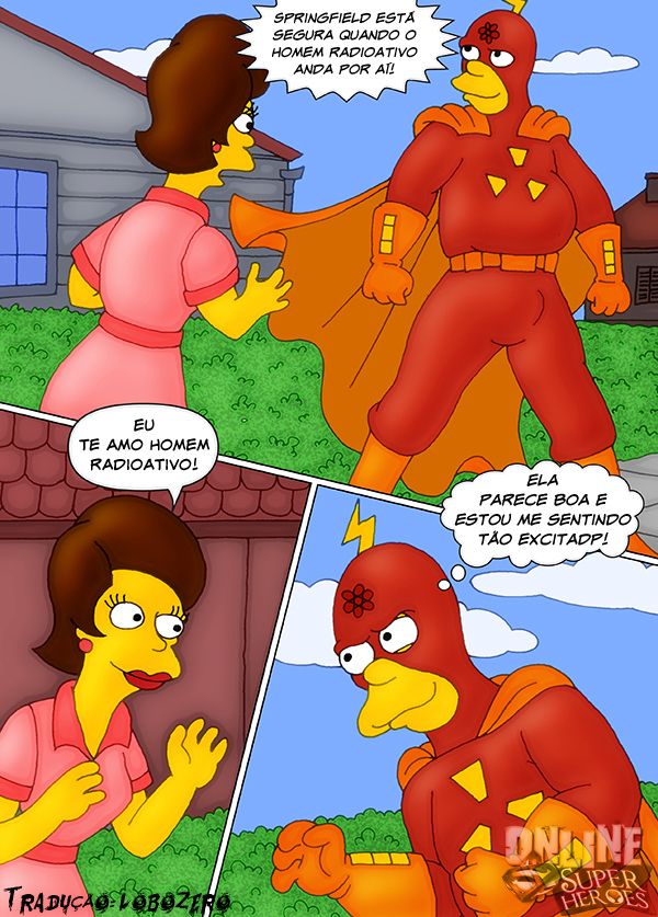 Radioactive Man The Simpsons Portuguese BR00