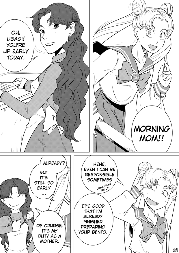 TDF The Beauty of a Mother Sailor Moon00