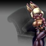 furry female rabbit solo203