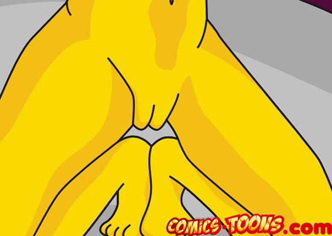 Read Comics Toons A New Secretary The Simpsons