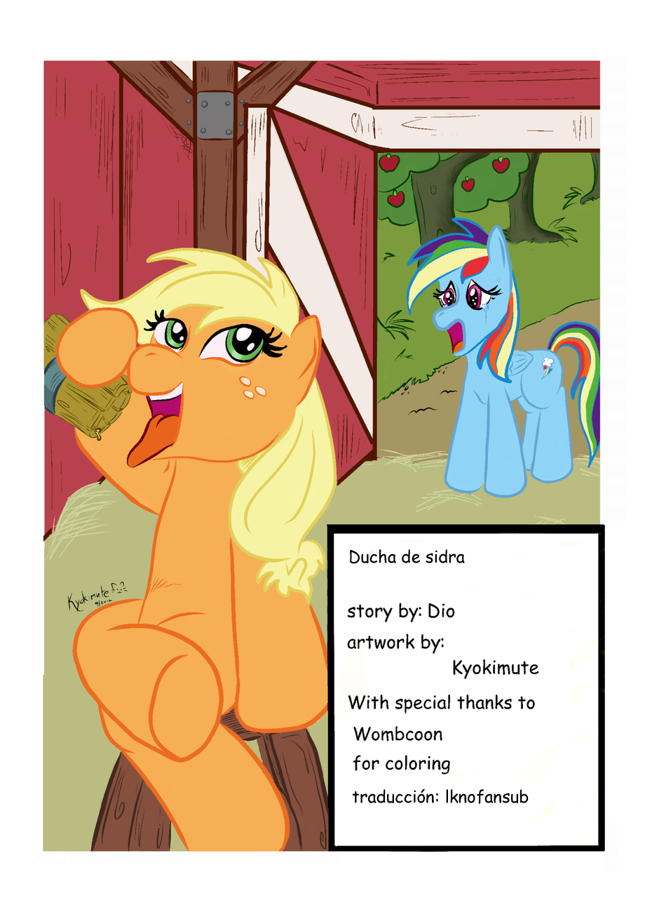 Cider Showers Duche de Sidra My Little Pony Friendship is Magic Spanish LKNOFansub00