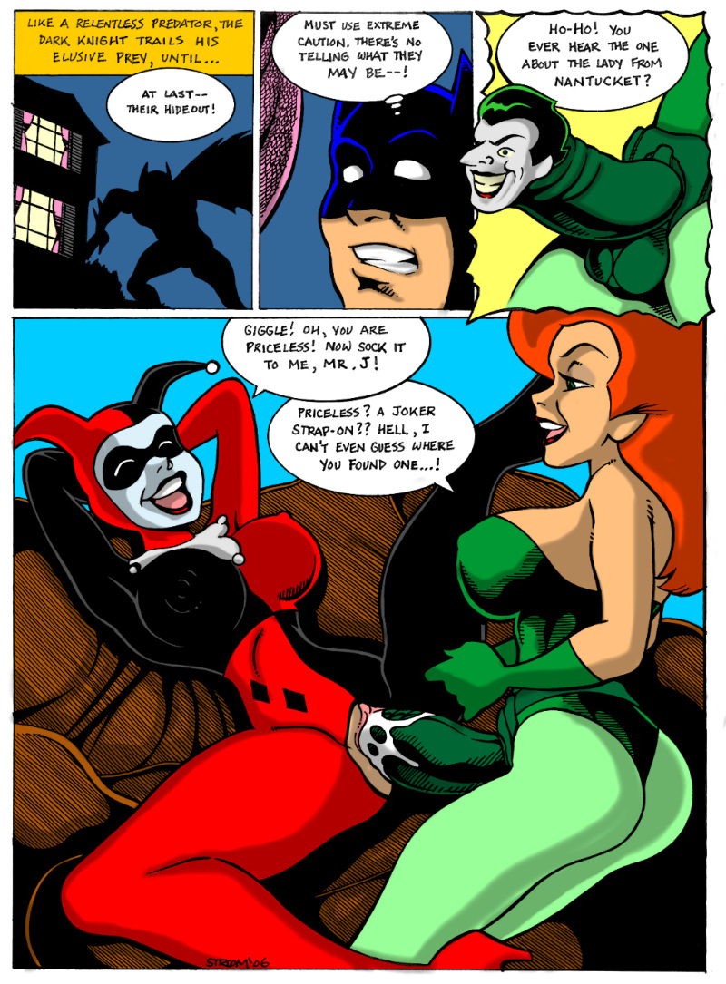 Harley X Ivy Batman Colored0