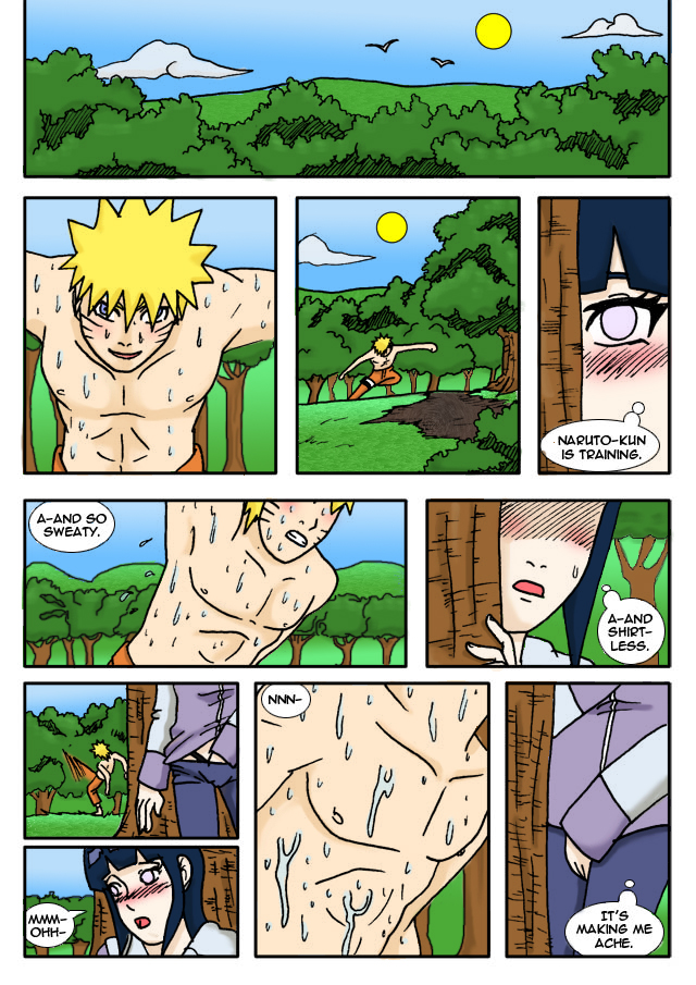 Help him train Hinata. Naruto color R.O.D.0