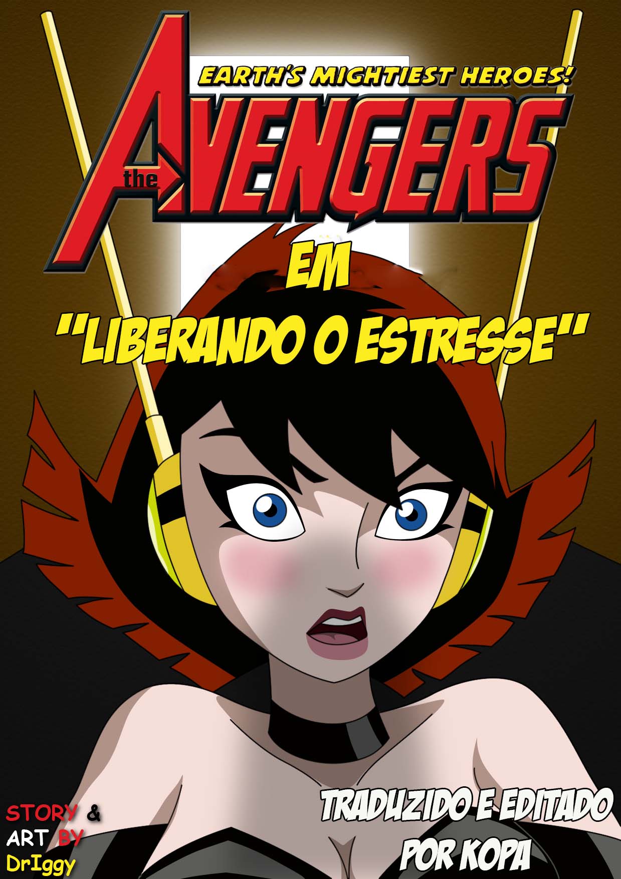 HentaiJa.com Avengers a comic by driggyPortuguese. Stress Release00