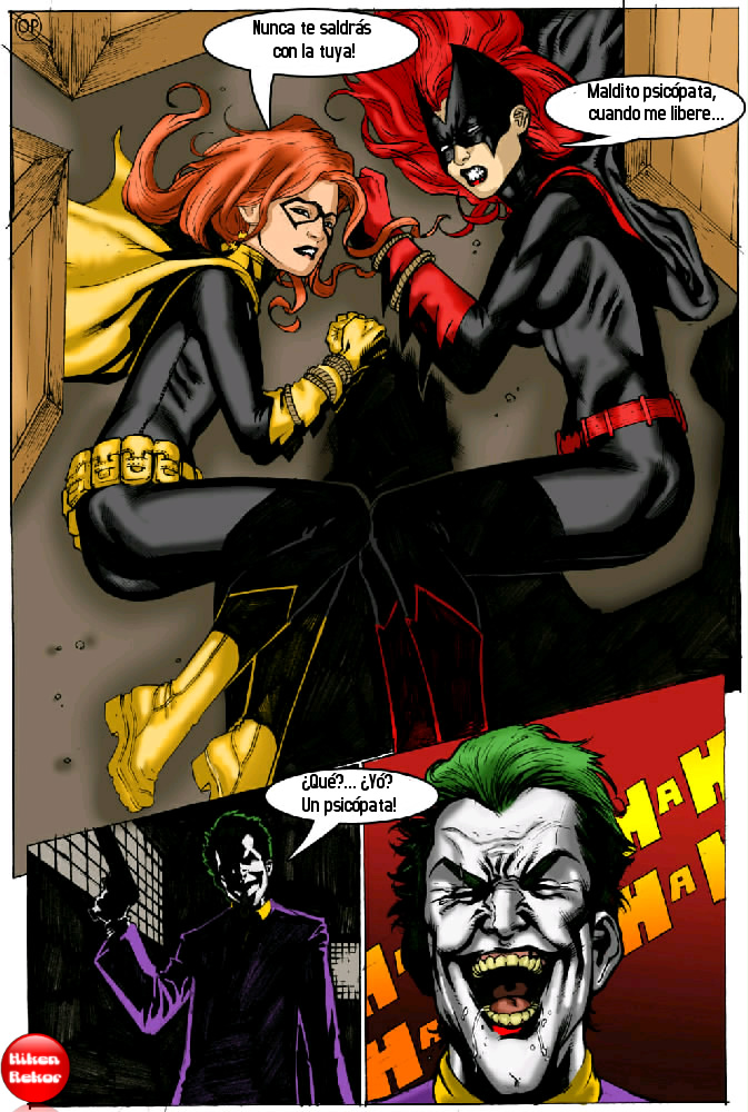 Leandro Comics Joker vs Batwoman spanish00