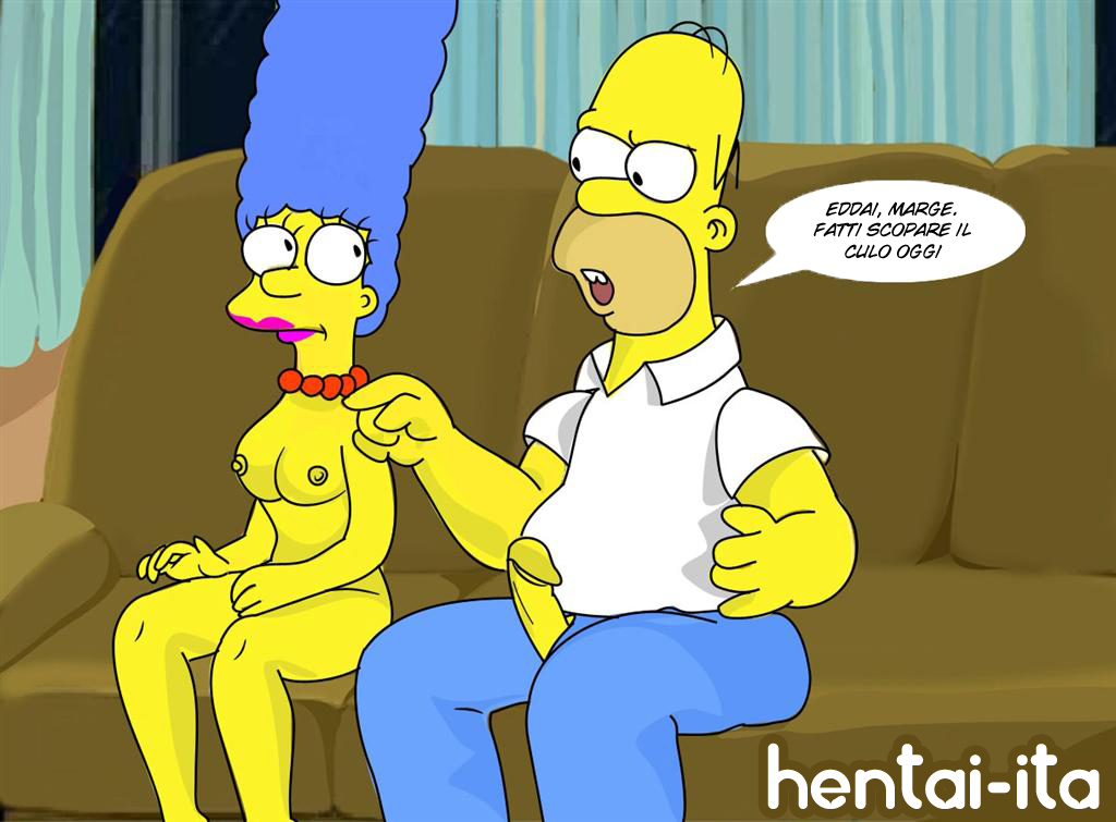 Marge Fa Sesso Anale [italian] Hentai Online Porn Manga And Doujinshi