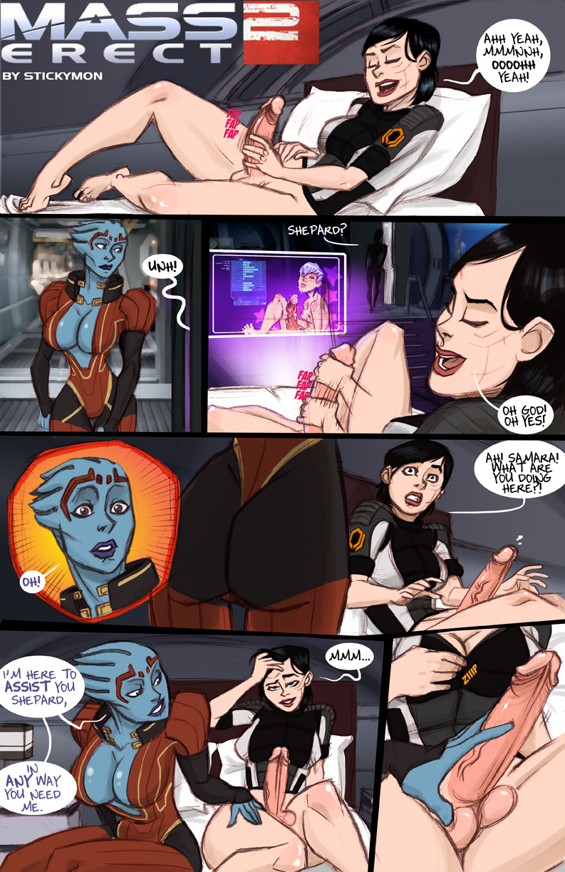 Mass effect hentai manga фото 87