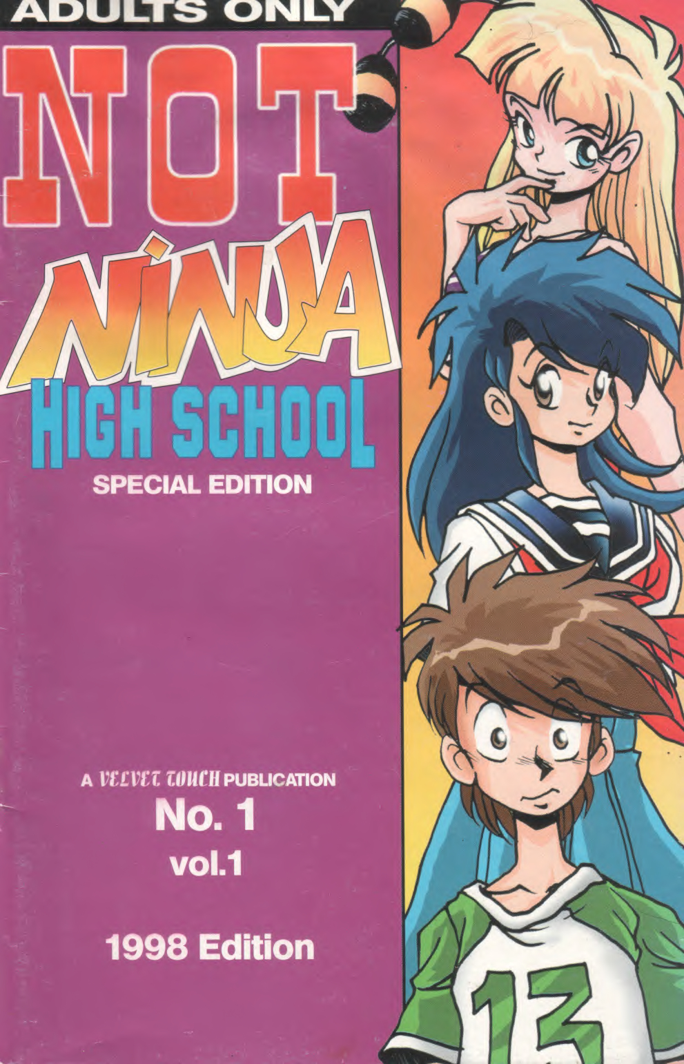 Not Ninja High School 1 Ninja High School Some Color00