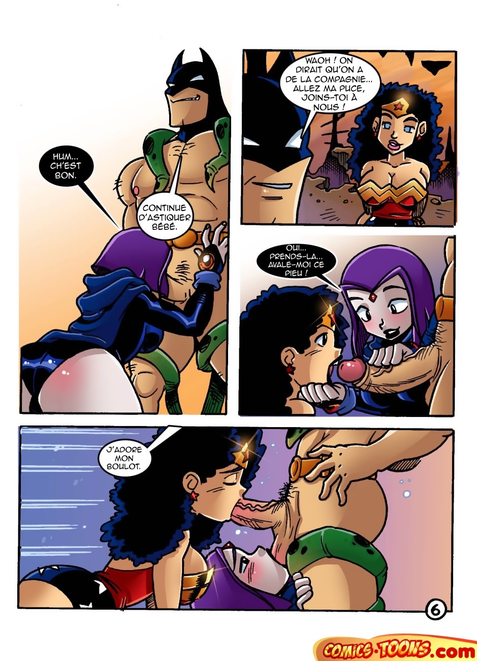 Read Comics Toons Ravens Dream (Teen Titans, Batman) French Hentai Porns
