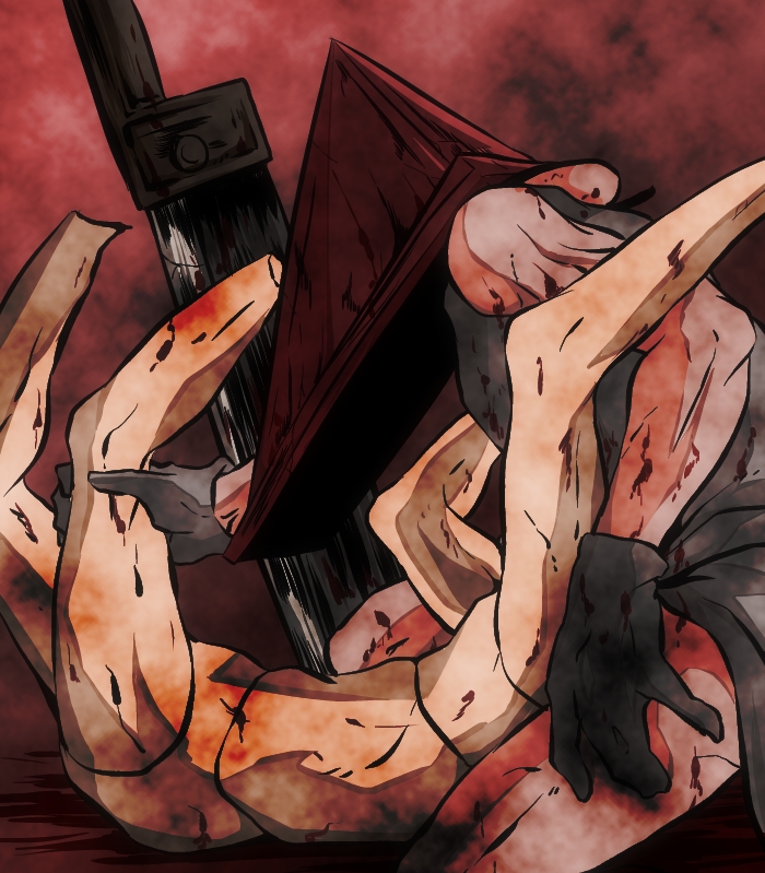 Would you like rape here or to go? pyramid head. a Comment. silent hill. 