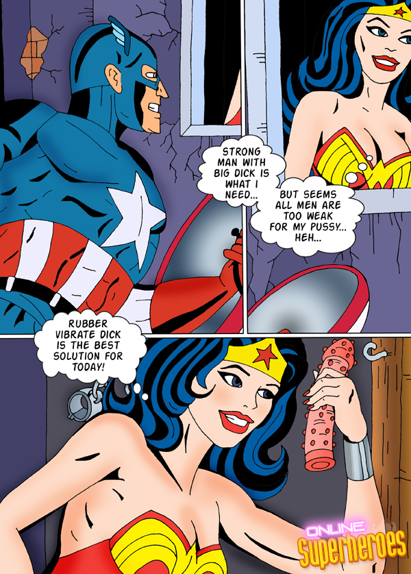 Wonder Woman And Captain America Comic00