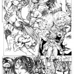 Wonder Woman vs Warlord Part 3 Black and White07