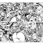 Wonder Woman vs Warlord Part 3 Black and White10
