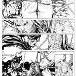 Wonder Woman vs Warlord Part 3 Black and White14