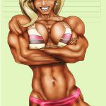 Muscular Female Arts 2132