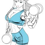 Muscular Female Arts 2237