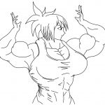 Muscular Female Arts 2282