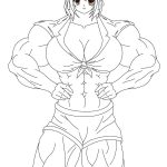 Muscular Female Arts 2357