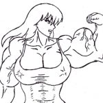 Muscular Female Arts 2413
