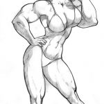 Muscular Female Arts 2588