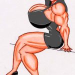 Muscular Female Arts 2595