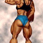 Muscular Female Arts 2711