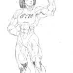 Muscular Female Arts 2718
