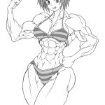 Muscular Female Arts 2750